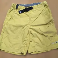 mont-bell イエロー ハーフパンツ