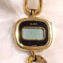 極美品 稼働 セイコー ALBA YS30-4040 デジタル 腕時計 ゴールド 極美品 稼働 セイコー ALBA YS30-4040 デジタル 腕時計 ゴールド
