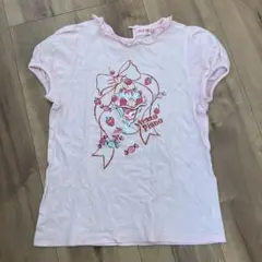 Mezzo Piano 薄いピンク Tシャツ 140
