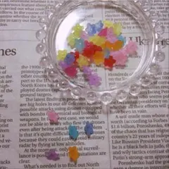 アンティーク アクリルビーズセット