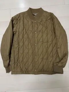 ユニクロ　ヒートテックウォームパデッドジャケット　Mサイズ　ブラウン