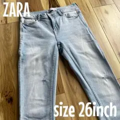 レディース ZARA ストレッチデニムスキニージーンズ