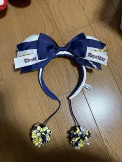 ディズニー カチューシャ ミニー チアガール