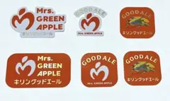キリン　Mrs.GREEN APPLE ミセス　ステッカー　　シール