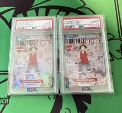 PSA10 連番 ワンピースカード ルフィ アメリカ大学バスケ プロモ
