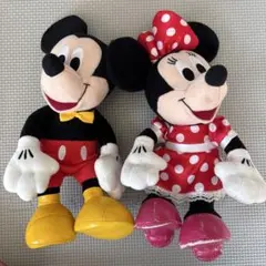 ミッキー&ミニーぬいぐるみ