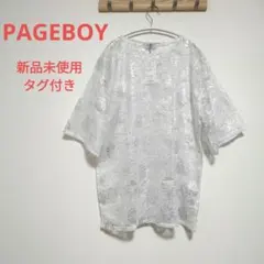 PAGEBOY ページボーイ 新品未使用タグ付き レースレイヤードTのサムネイル