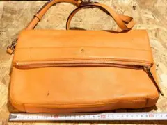 Kate Spade レザーバッグ オレンジ
