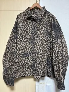 n*★様 定価7.4万　KIDILL★26SS 豹柄　シャツジャケットのサムネイル