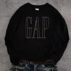 00s OLD GAP big logo sweatshirt/Y2K swag