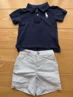 Ralph Lauren ポロシャツとショートパンツセット 18M