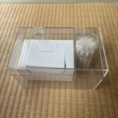 shu uemura コットン 綿棒 クリアケースセットのサムネイル