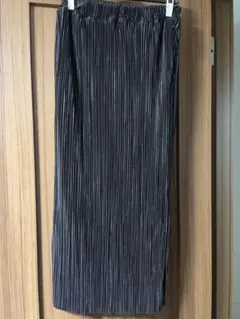 LOWRYS FARM ランダムプリーツタイトスカート