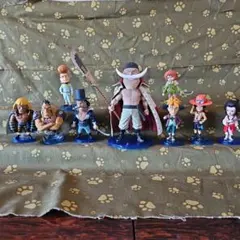 ワンピース　ワーコレ　白ひげ海賊団 ９体セット販売