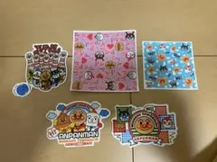 アンパンマン キャラクターシール 5枚セット