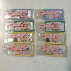 ポロショコラ ちいかわ ミニステッカー さすまたフォーク付き