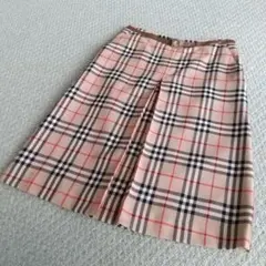 バーバリーロンドンスカートチェック