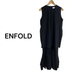 紙タグ付き　ENFOLD エンフォルド SQUARE DRAPE DRESS 紙タグ付き ENFOLD エンフォルド SQUARE DRAPE DRESS - メルカリ