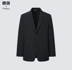 極美品　UNIQLO×Theory 感動ジャケット　メンズ　ブラックXL
