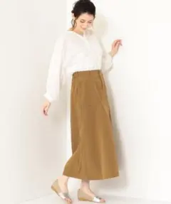 green label relaxing SC WORK ロング スカート