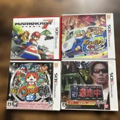 ニンテンドー3DS ソフト 4本　イナイレ　マリオ　妖怪ウォッチ