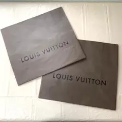 ● LOUIS VUITTON ルイヴィトン 封筒型紙袋 大きめ封筒 2個セット