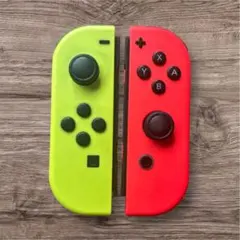 ジャンク品　Nintendo Switch ジョイコン イエロー＆レッド