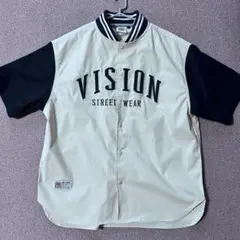 ビジョンストリートウェア半袖スタジャン風Mサイズ