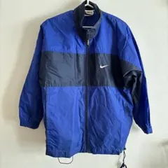 Nike ナイロンジャケット 青/黒 Lサイズ