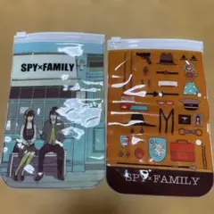 SPY×FAMILY ビニール？ジッパーポーチ　新品未使用