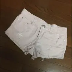 カラーデニムショートパンツ