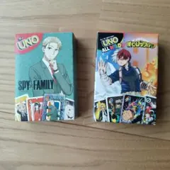 UNO SPY×FAMILY & 僕のヒーローアカデミア セット