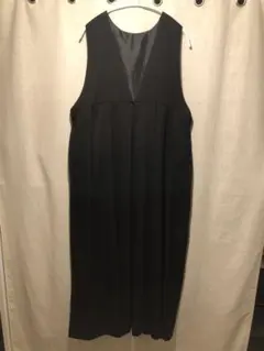 coca Vネックジャンパースカート　ロング丈