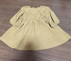 apres les cours チェックワンピース　80サイズのサムネイル