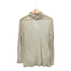 SM2 トップス ニット セーター 長袖 タートルネック レディース ボーダー