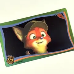 【匿名配送】ズートピア カードステッカー ニック