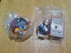 ワンピース チョコサプ　 ニコ・ロビン　ジンベエ