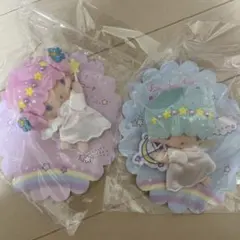 リトルツインスターズ キキララ　ぬいぐるみブローチ