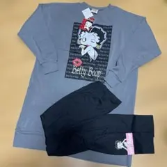 Betty Boop 裏起毛スウェット上下