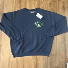 未使用GOOD OLD SHOP ネイビー スウェットトップスsize Mのサムネイル