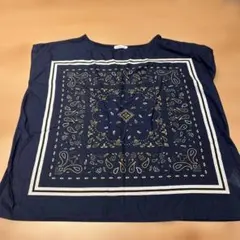 SELF SERVICE バンダナ柄 半袖Tシャツのサムネイル