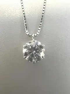 Pt850 0.19ct 1粒ダイヤ ネックレス - メルカリ
