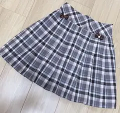ウィルセレクション ★ リボン 付き チェック 柄 スカートのサムネイル