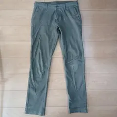 ユニクロ　暖パン　カーキ　ウエスト79cm