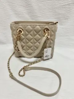 ♡新品未使用♡RANDA ランダ 2wayキルティングバッグ アイボリー