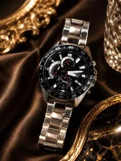 CASIO EDIFICE クロノグラフ メンズ腕時計のサムネイル