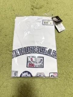 未使用タグ付 イチローMLB 9年連続200安打記念Tシャツのサムネイル