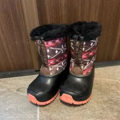 VIVID PEAKS 子ども用スノーブーツ 赤/黒/白