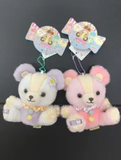 AMUSE　★　Candy Teddy Bears　★　マスコット ２個セット