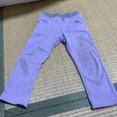 紫色 長ズボン ポケット付き